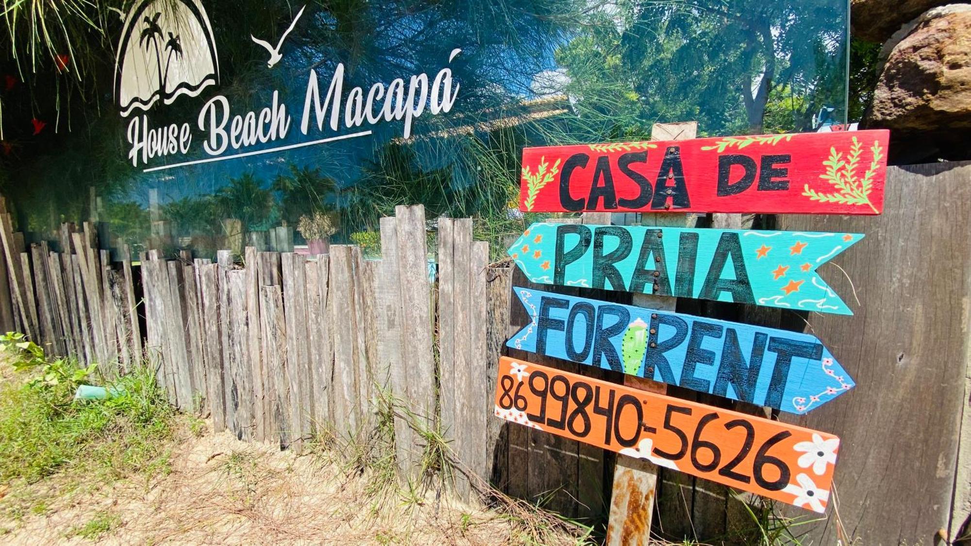 House Beach Macapa - Praia De Macapa Extérieur photo